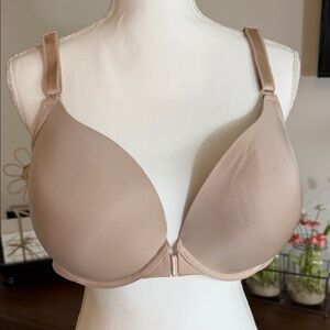 Torrid Nude Front-Close back Smoothing Bra